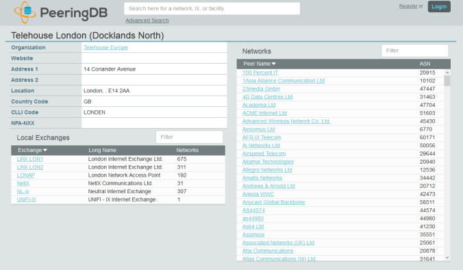 PeeringDB